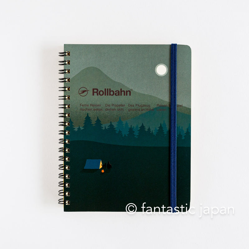 DELFONICS / Rollbahn spiral notebook Large (5.6" x 7.1" ) / GEO -mountain-