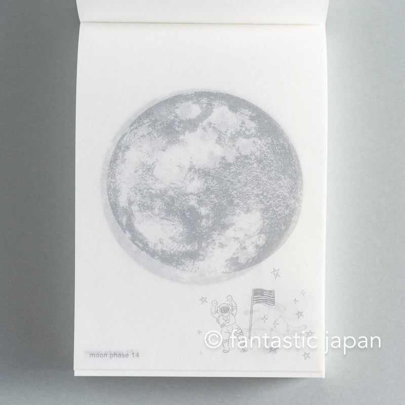 Moon memo pad - Crescent Moon-