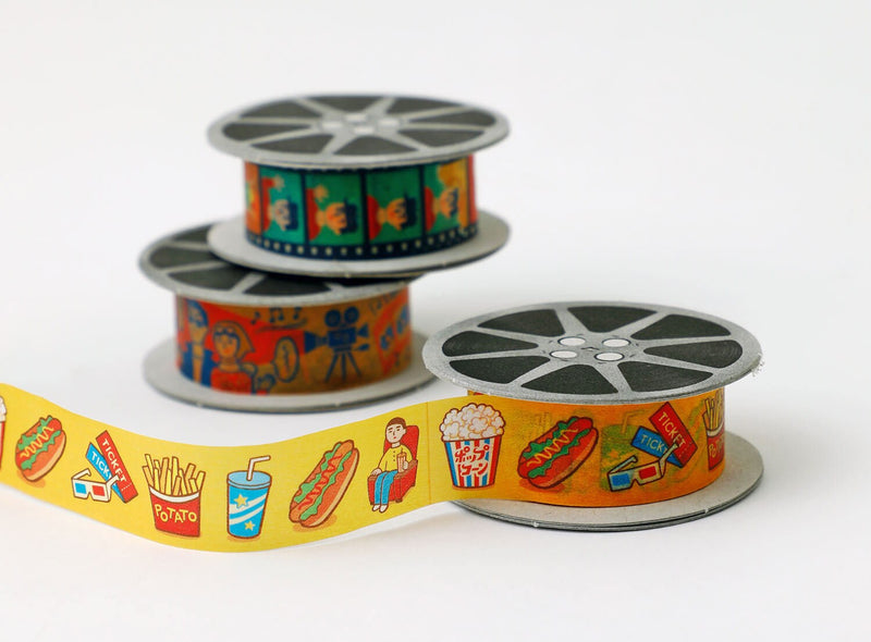 Hightide new retro film style masking tape -food-