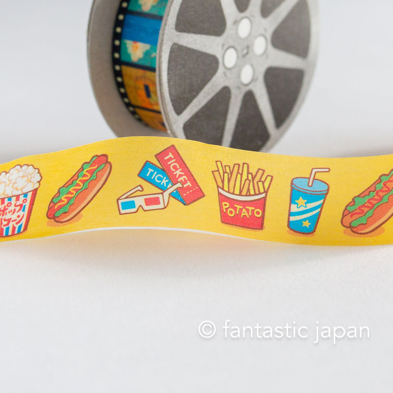 Hightide new retro film style masking tape -food-