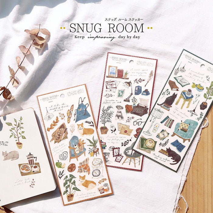 Mind Wave Sticker / SNUG ROOM -letter-