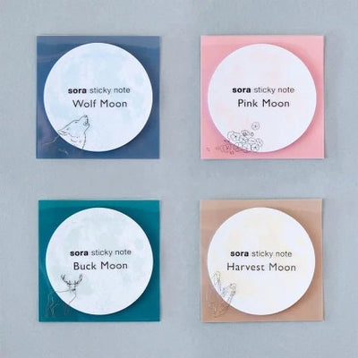 Moon sticky notes -Buck Moon-