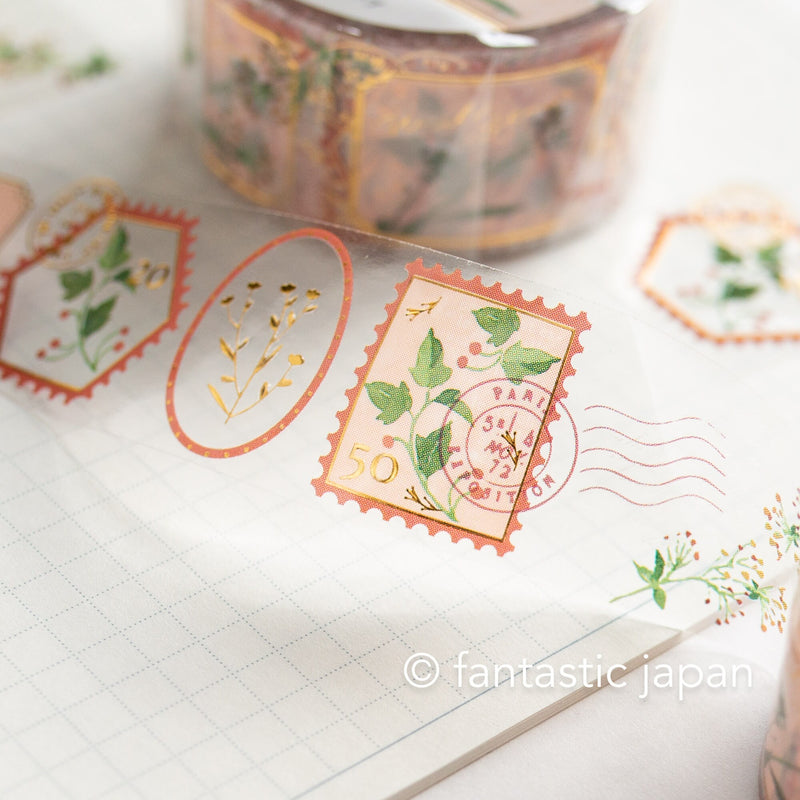 Clear Tape / Stamp Story -Wild flower-