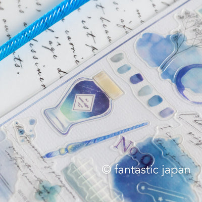 Clear layered sticker  / To Ink -silence-