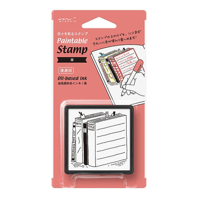 Paintable stamp -book tracker-