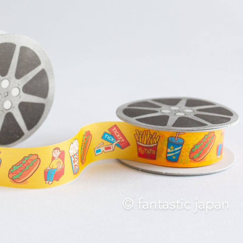 Hightide new retro film style masking tape -food-