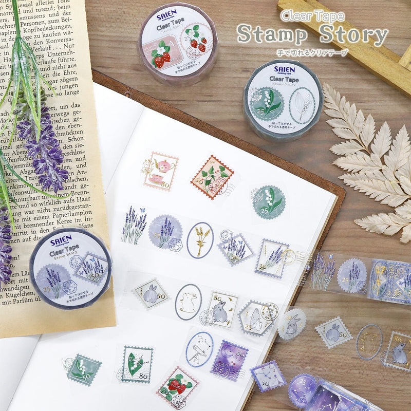 Clear Tape / Stamp Story -Strawberry-