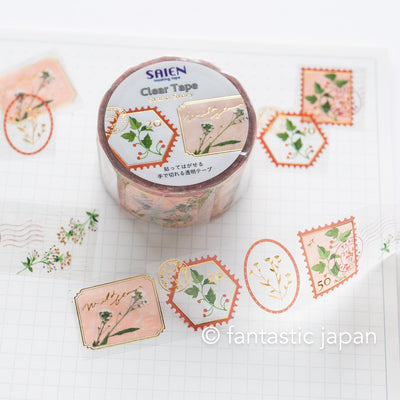 Clear Tape / Stamp Story -Wild flower-