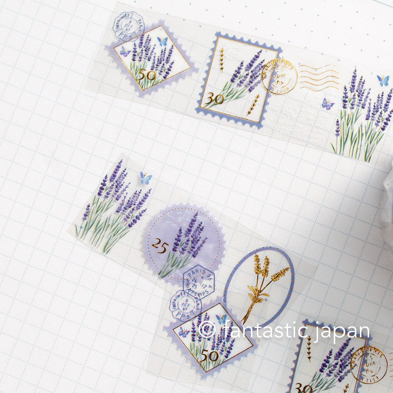 Clear Tape / Stamp Story -Lavender-