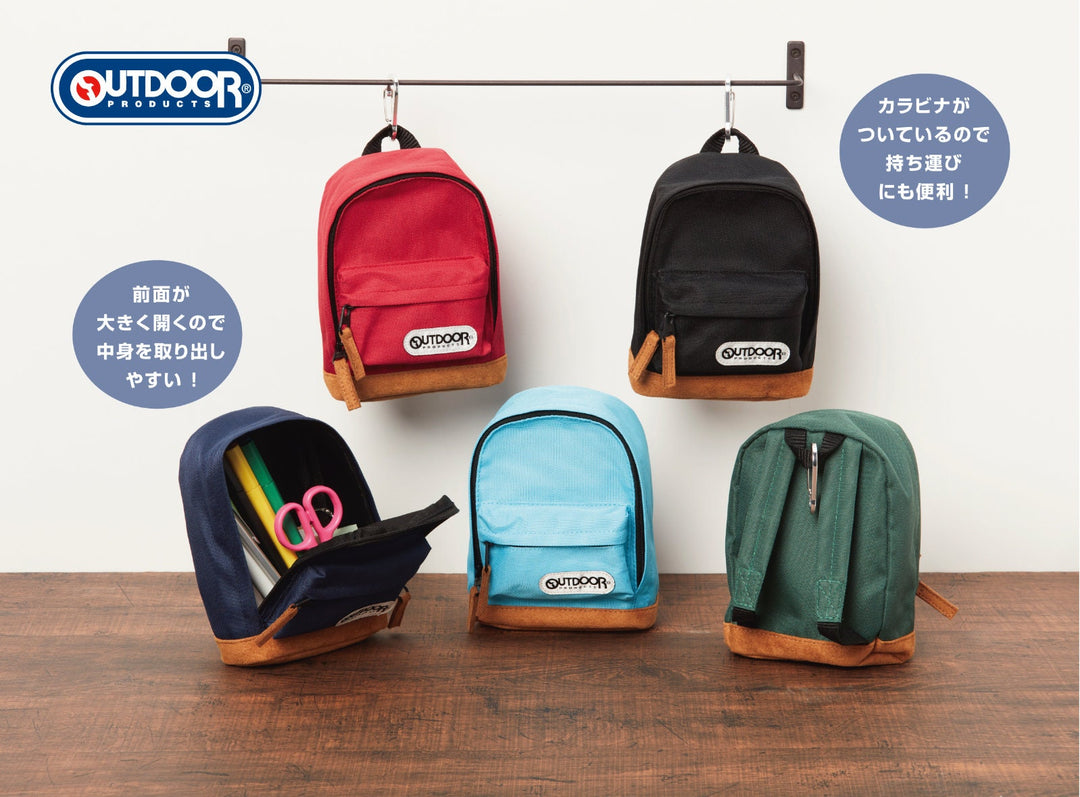 OUTDOOR PRODUCTS / backpack bottom suede pencase -red- – Fantastic