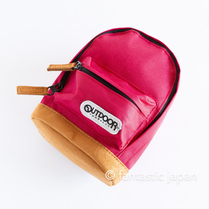 OUTDOOR PRODUCTS / backpack bottom suede pencase -red- – Fantastic