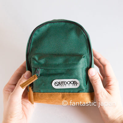 OUTDOOR PRODUCTS / backpack bottom suede pen case -green-
