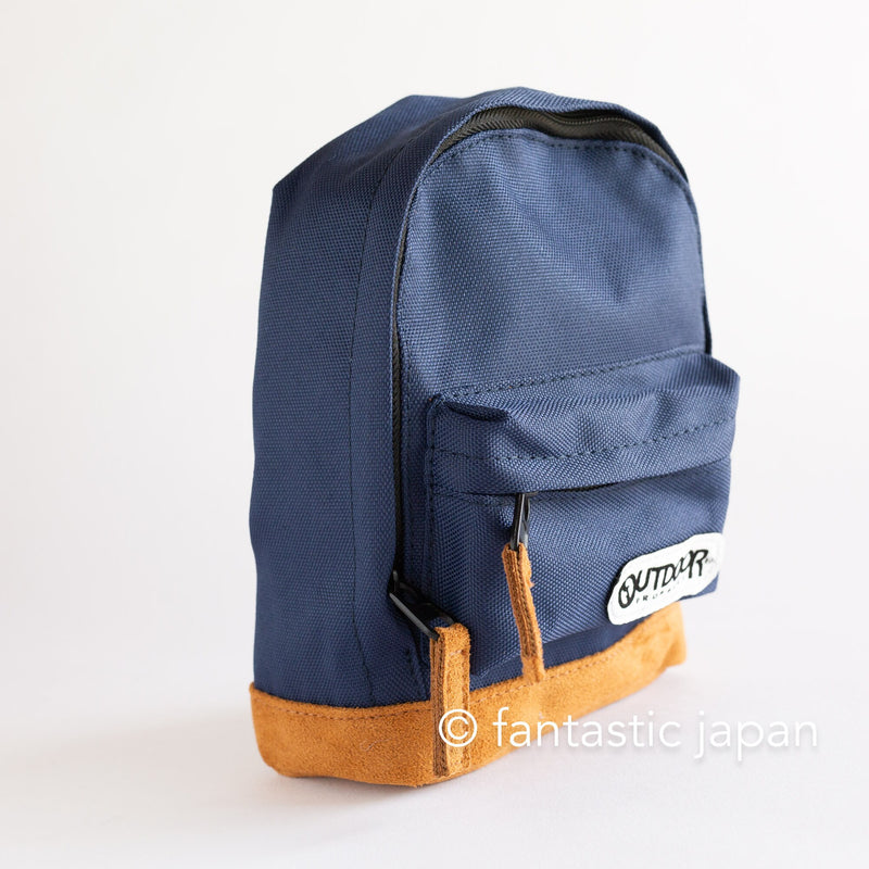 OUTDOOR PRODUCTS / backpack bottom suede pen case -navy-