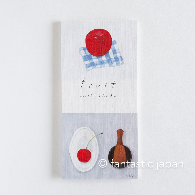 Letter Paper -fruit- by nishishuku/ cozyca products