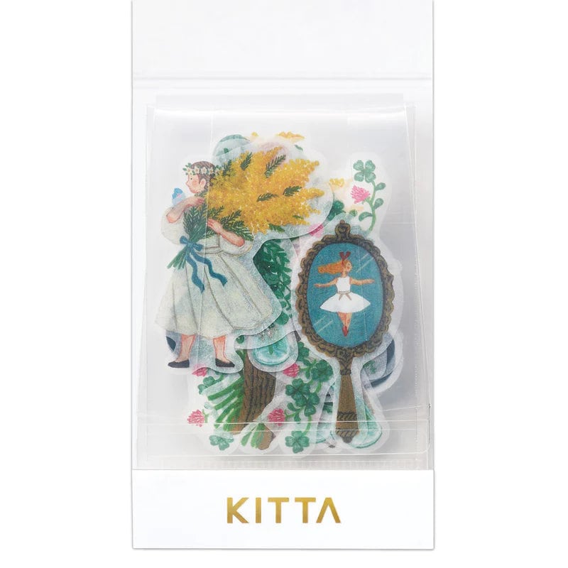 KITTA die-cut flake sticker /  KITTA Flake KITF001 -life-