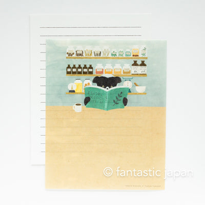Japanese Letter Set -Indri's pharmacy- by Mariko Fukuoka / cozyca products