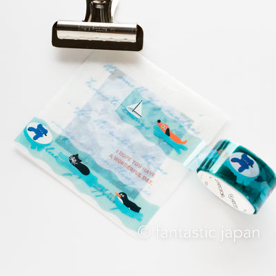 Clear tape -SODA "swimming"-